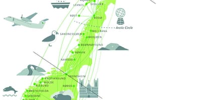 Noruega atracciones mapa